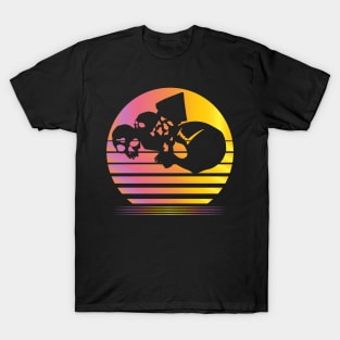 Kingdom Death Monster Synthwave - Board Game Inspired Graphic - Tabletop Gaming  - BGG T-Shirt